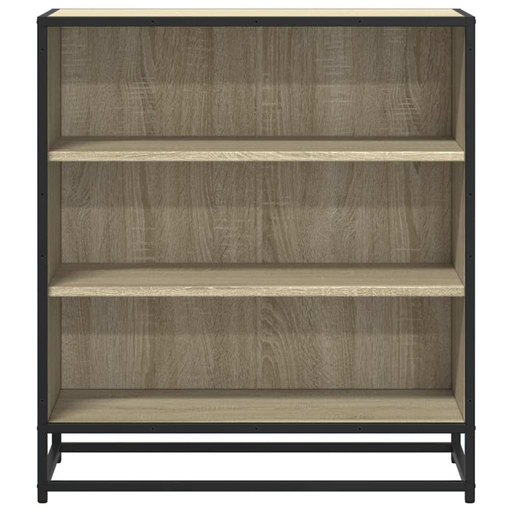 skab 68x35x76 cm konstrueret træ og metal sonoma-eg