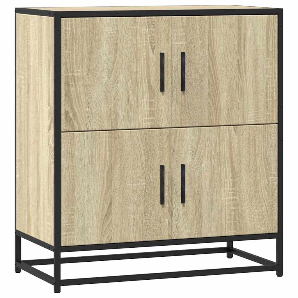 skab 68x35x76 cm konstrueret træ sonoma-eg
