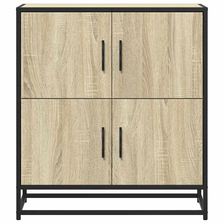 skab 68x35x76 cm konstrueret træ sonoma-eg