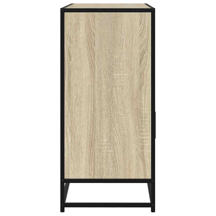 skænk 100x35x76 cm konstrueret træ sonoma-eg