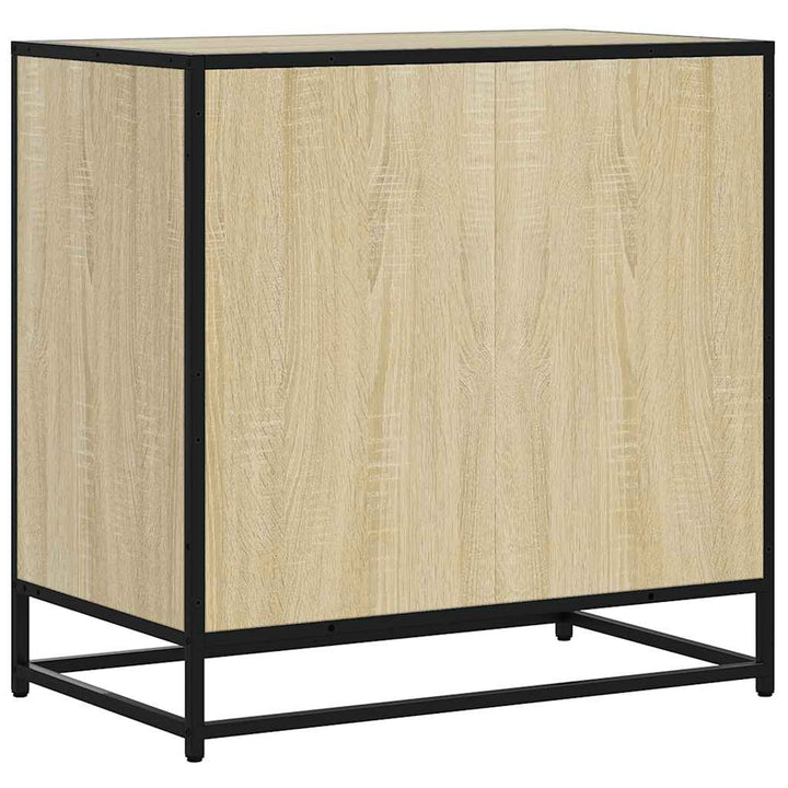skuffeskab 70x41x70 cm konstrueret træ sonoma-egetræsfarvet