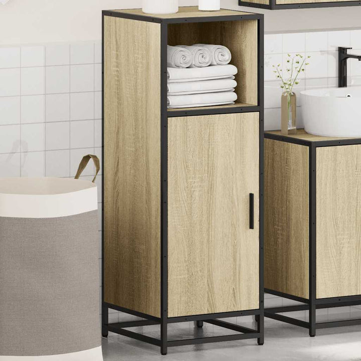 badeværelsesskab Sonoma eg 35x37,5x100 cm konstrueret træ