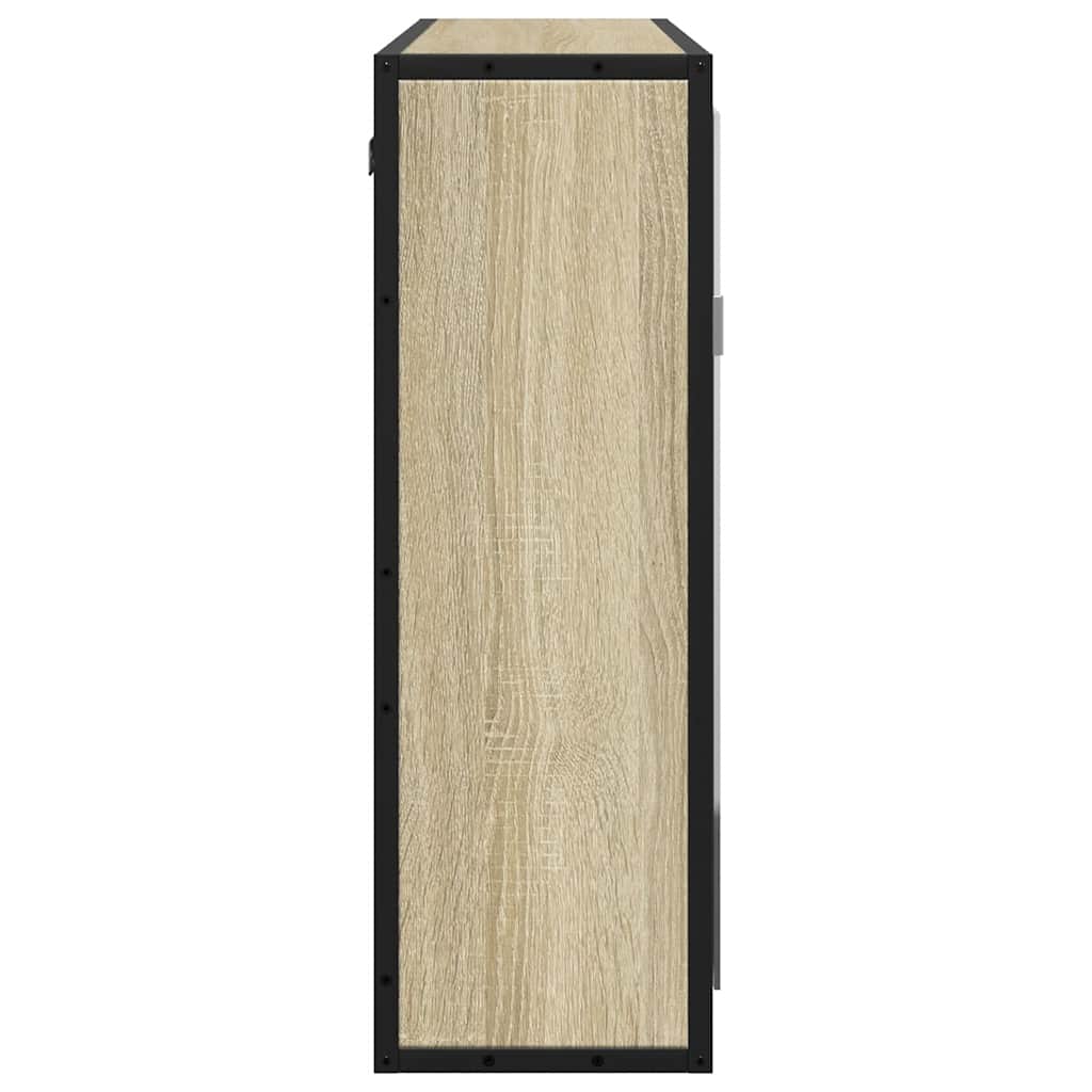spejlskab til badeværelset Sonoma eg 65x20x60 cm konstrueret træ