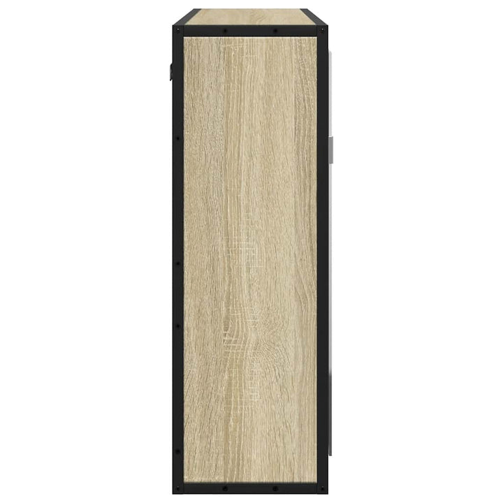 spejlskab til badeværelset Sonoma eg 65x20x60 cm konstrueret træ