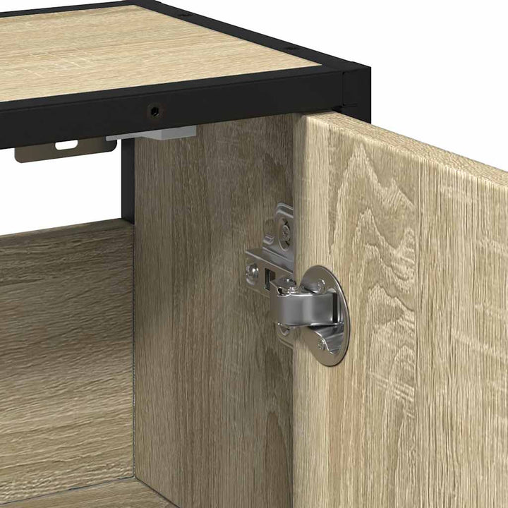 spejlskab til badeværelset Sonoma eg 65x20x60 cm konstrueret træ