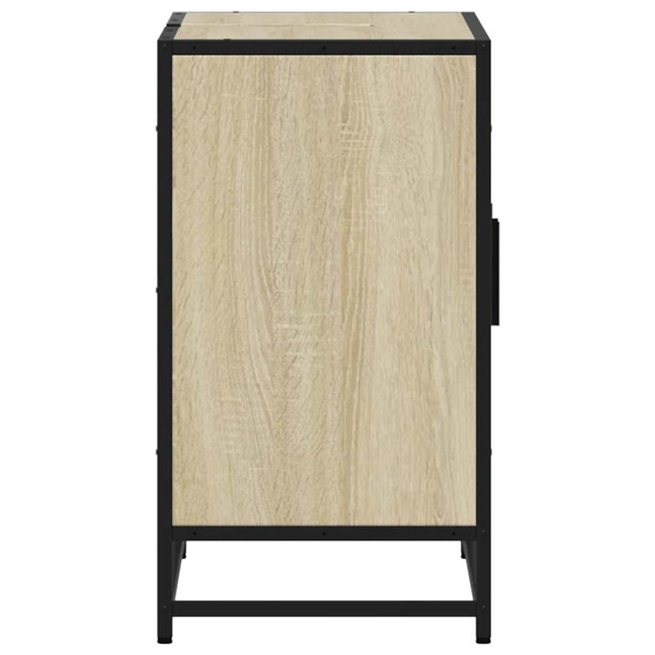 badeværelsesvaskeskab Sonoma eg 90x33x60 cm konstrueret træ