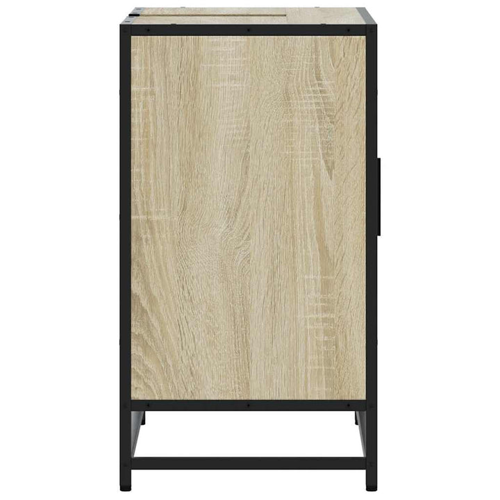 badeværelsesvaskeskab Sonoma eg 65x33x60 cm konstrueret træ