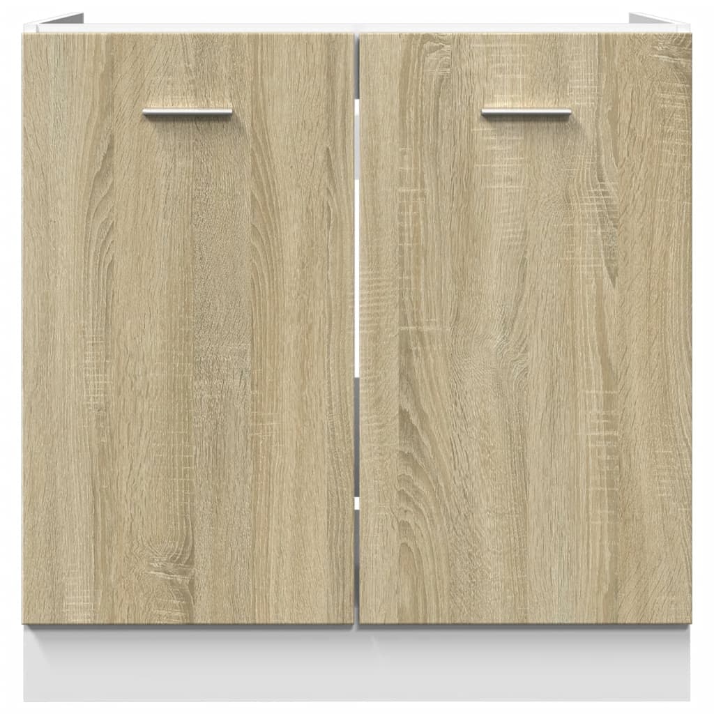 underskab "Lyon" Sonoma eg 80x46x81,5 cm konstrueret træ