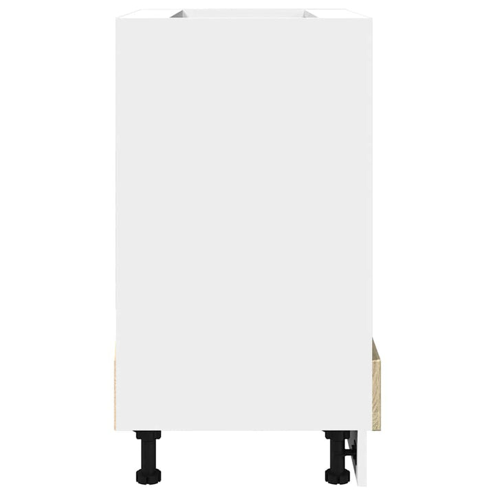 ovnskab 60x46x81,5 cm konstrueret træ sonoma-eg