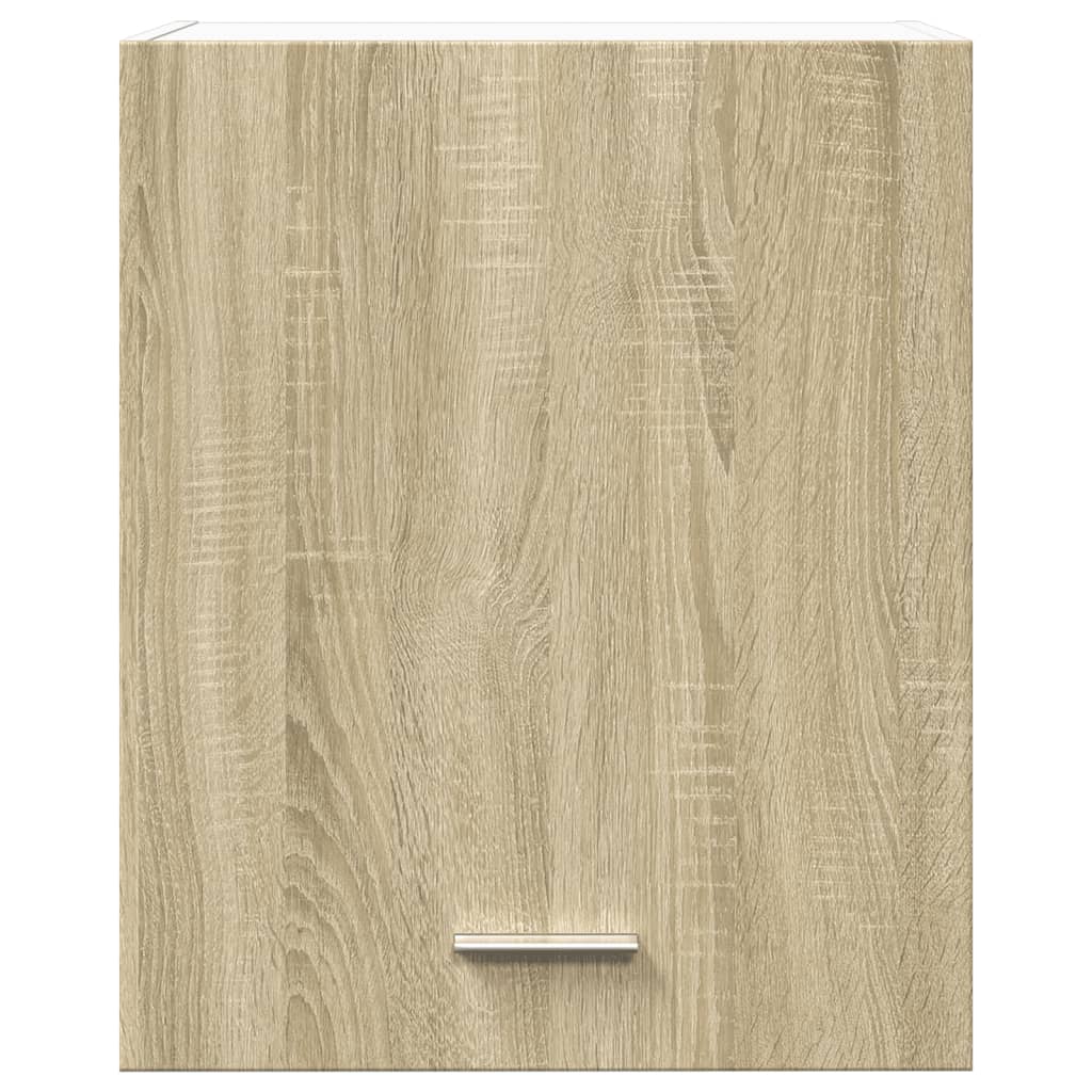 vægmonteret skab "Lyon" Sonoma Eg 50x31x60 cm konstrueret træ