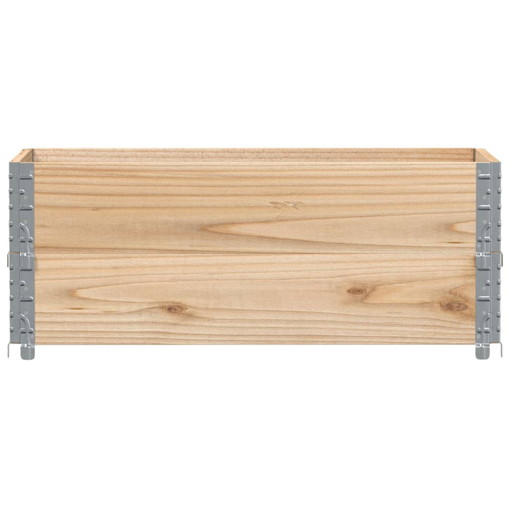 plantekasse 100x50 cm massivt fyrretræ