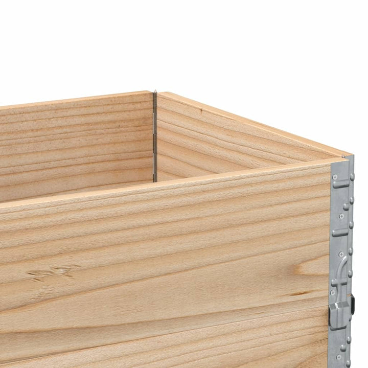 plantekasse 100x50 cm massivt fyrretræ