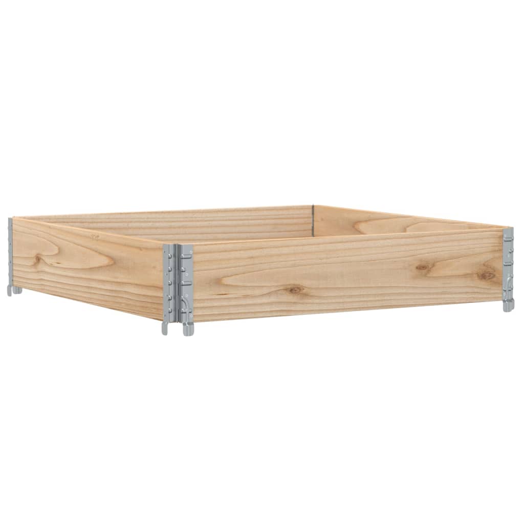 plantekasse 100x100 cm massivt fyrretræ