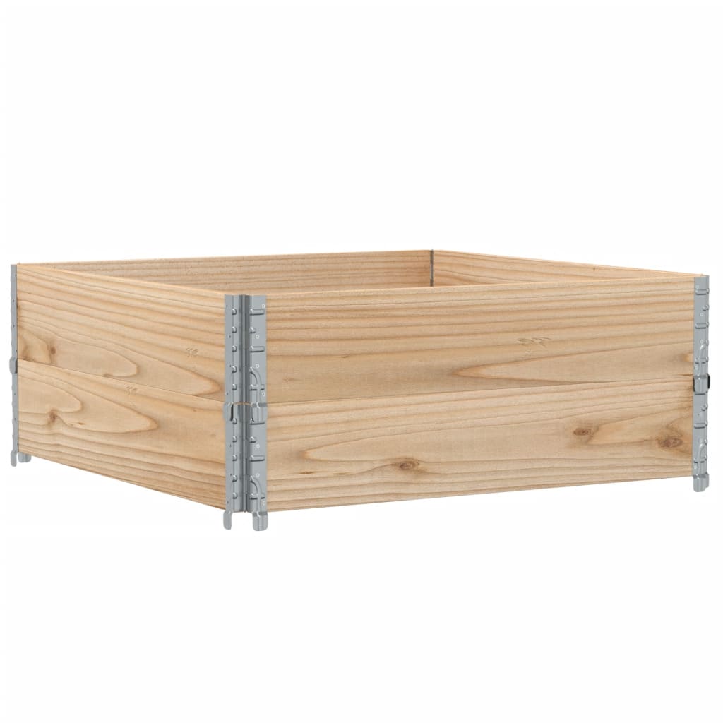 plantekasse 100x100 cm massivt fyrretræ