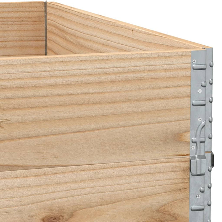plantekasse 100x100 cm massivt fyrretræ