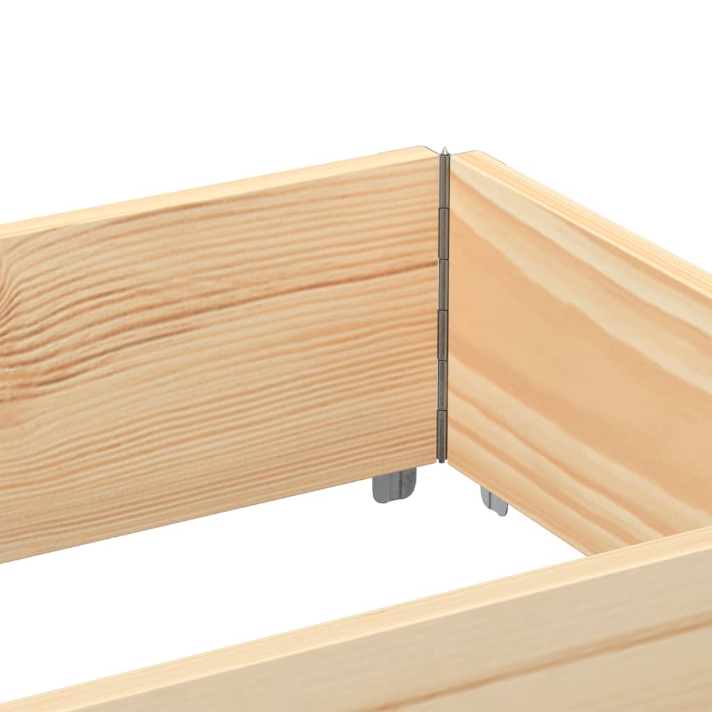 plantekasse 150x50 cm massivt fyrretræ