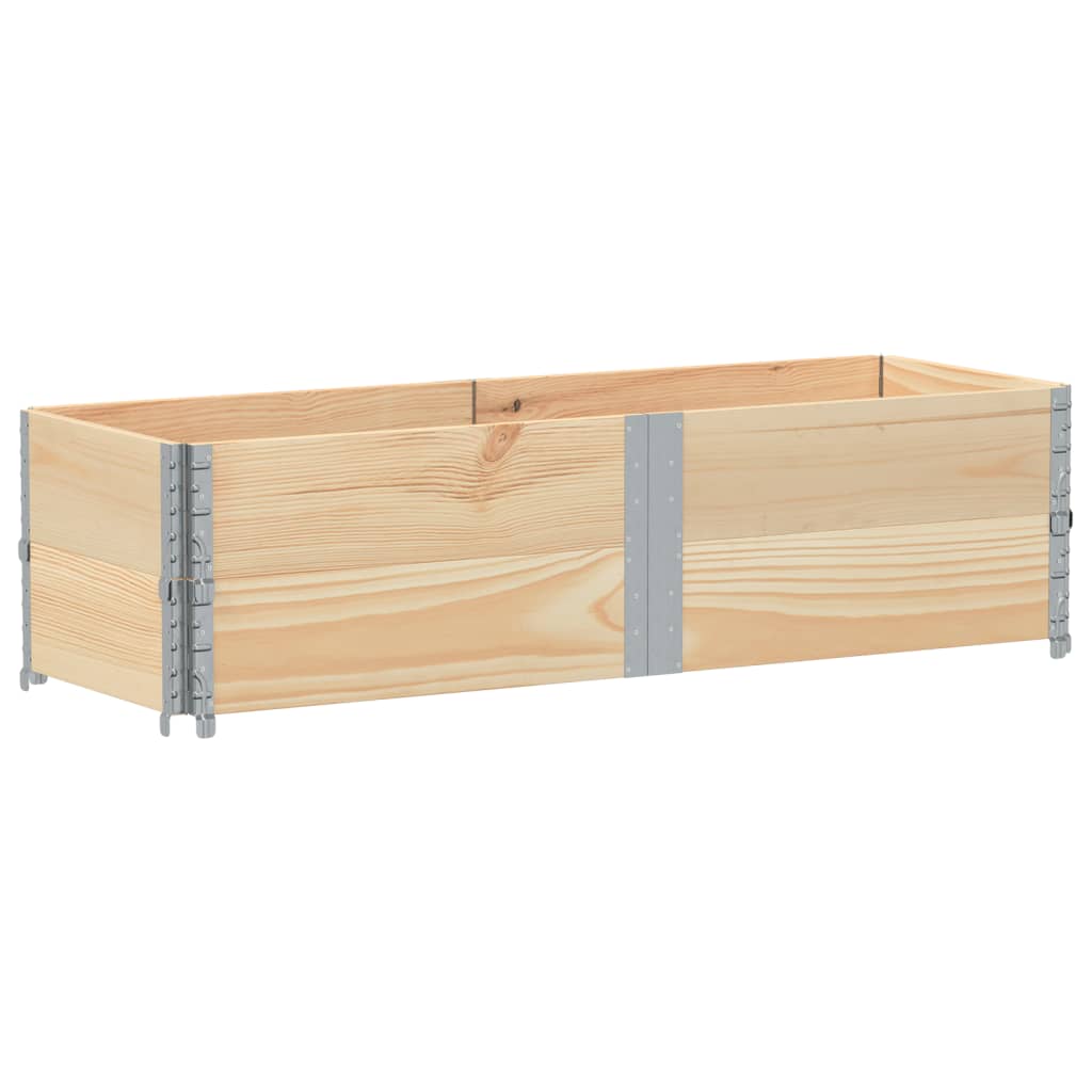 plantekasse 150x50 cm massivt fyrretræ