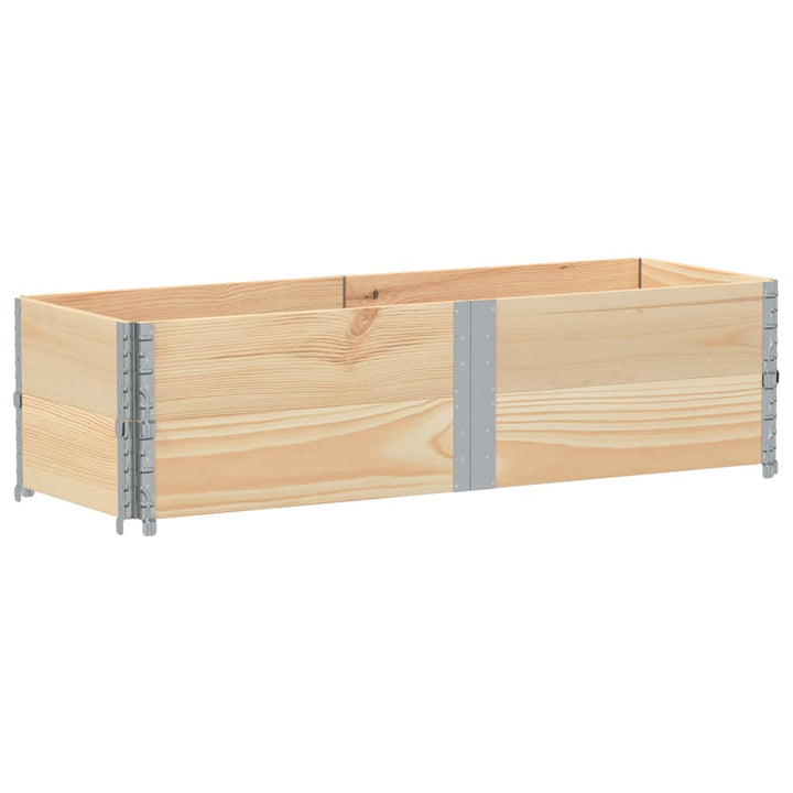 plantekasse 150x50 cm massivt fyrretræ