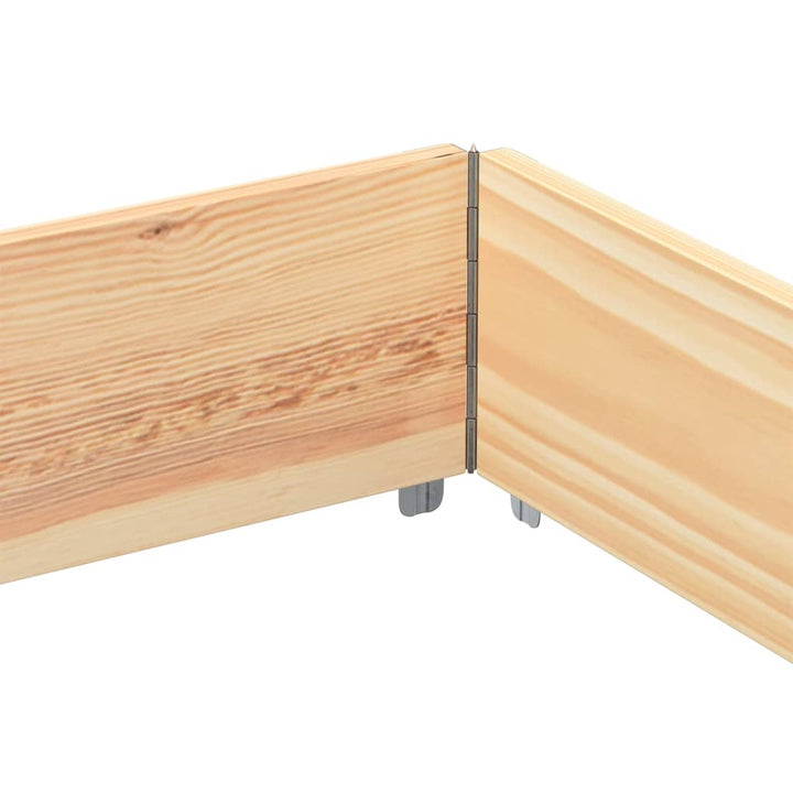 plantekasse 150x100 cm massivt fyrretræ