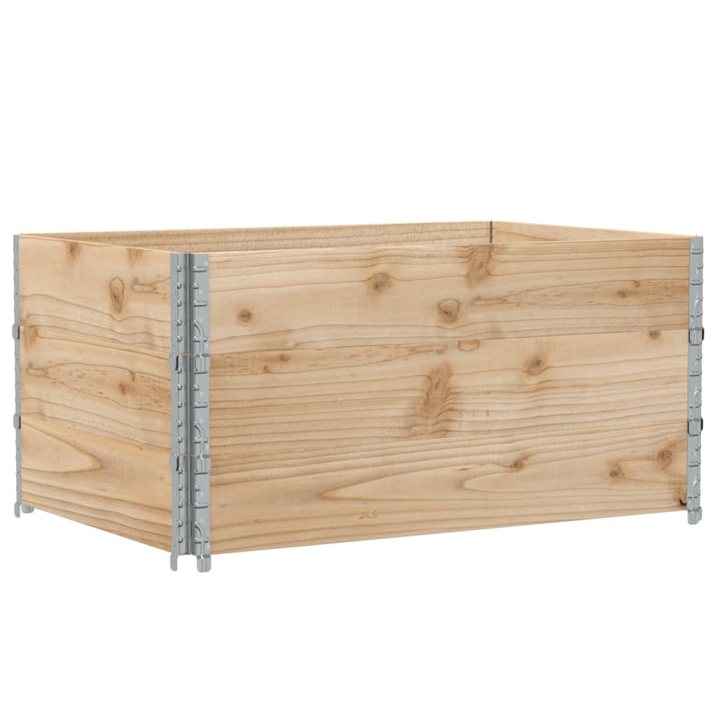 plantekasse 120x80 cm massivt fyrretræ