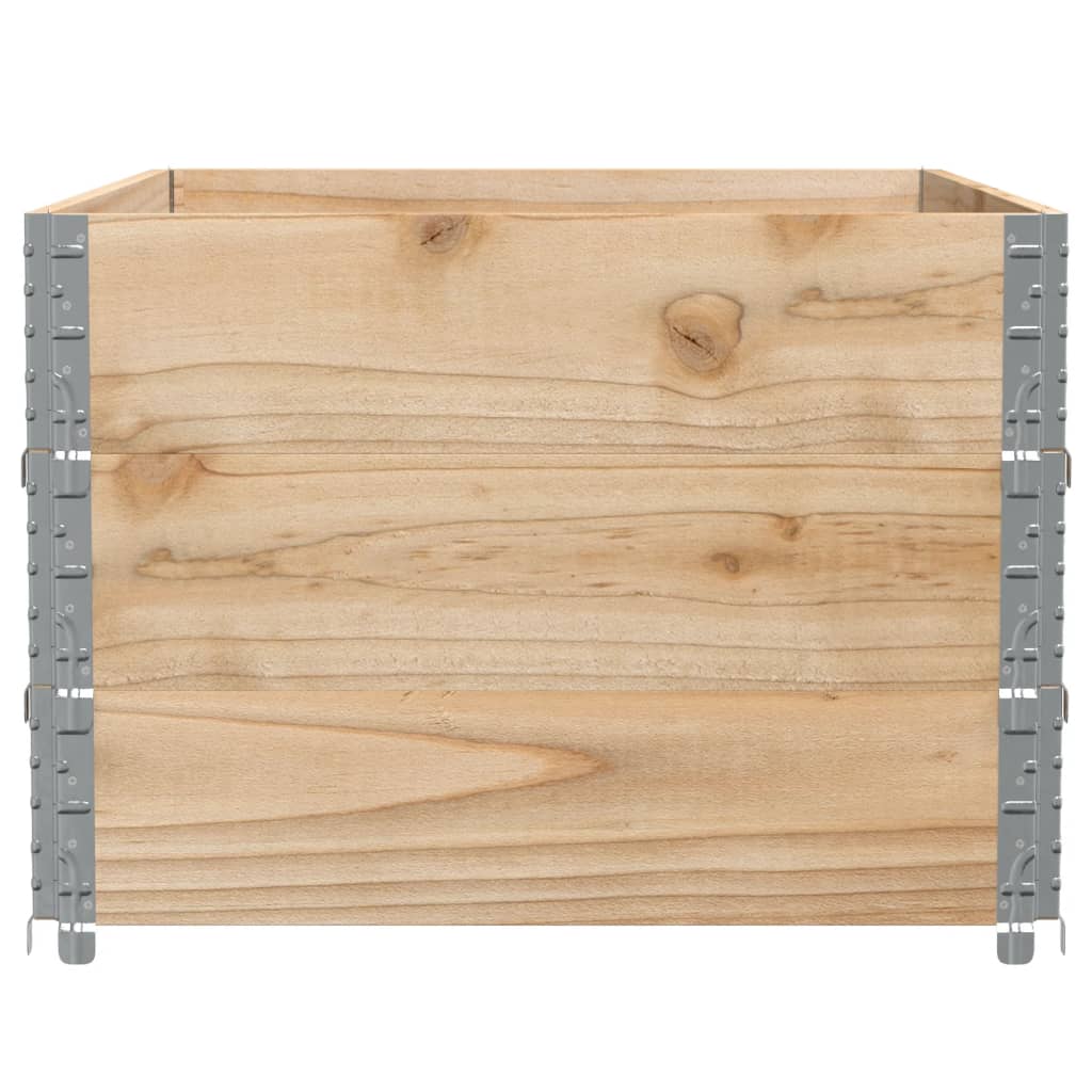 plantekasse 120x80 cm massivt fyrretræ
