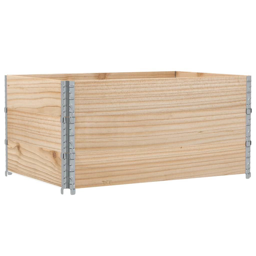 plantekasse 120x80 cm massivt fyrretræ