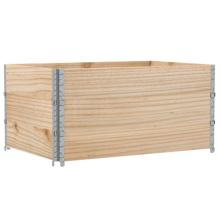plantekasse 120x80 cm massivt fyrretræ