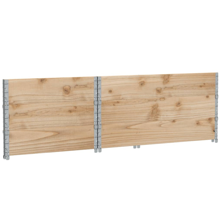 plantekasse 120x80 cm massivt fyrretræ