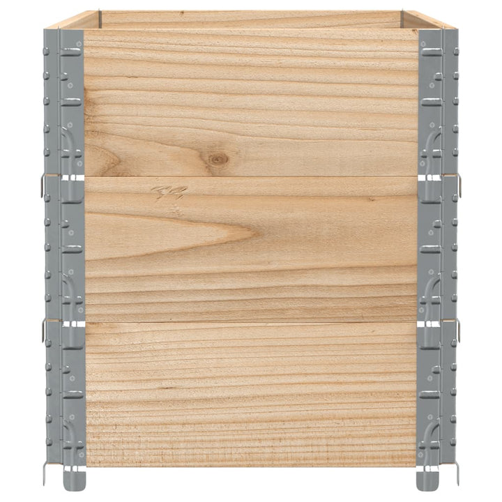 plantekasse 100x50 cm massivt fyrretræ