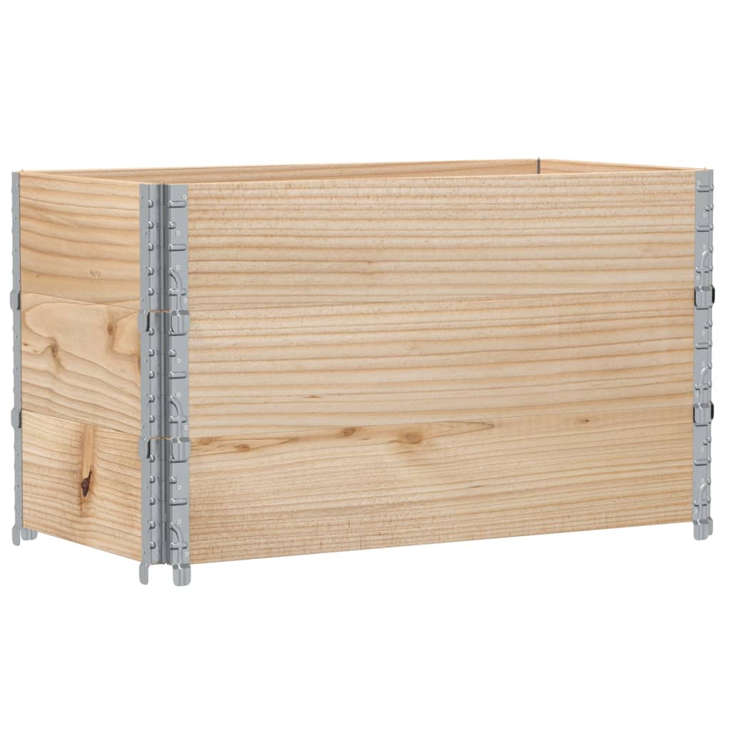 plantekasse 100x50 cm massivt fyrretræ