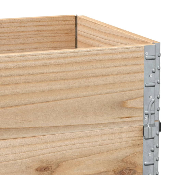 plantekasse 100x50 cm massivt fyrretræ
