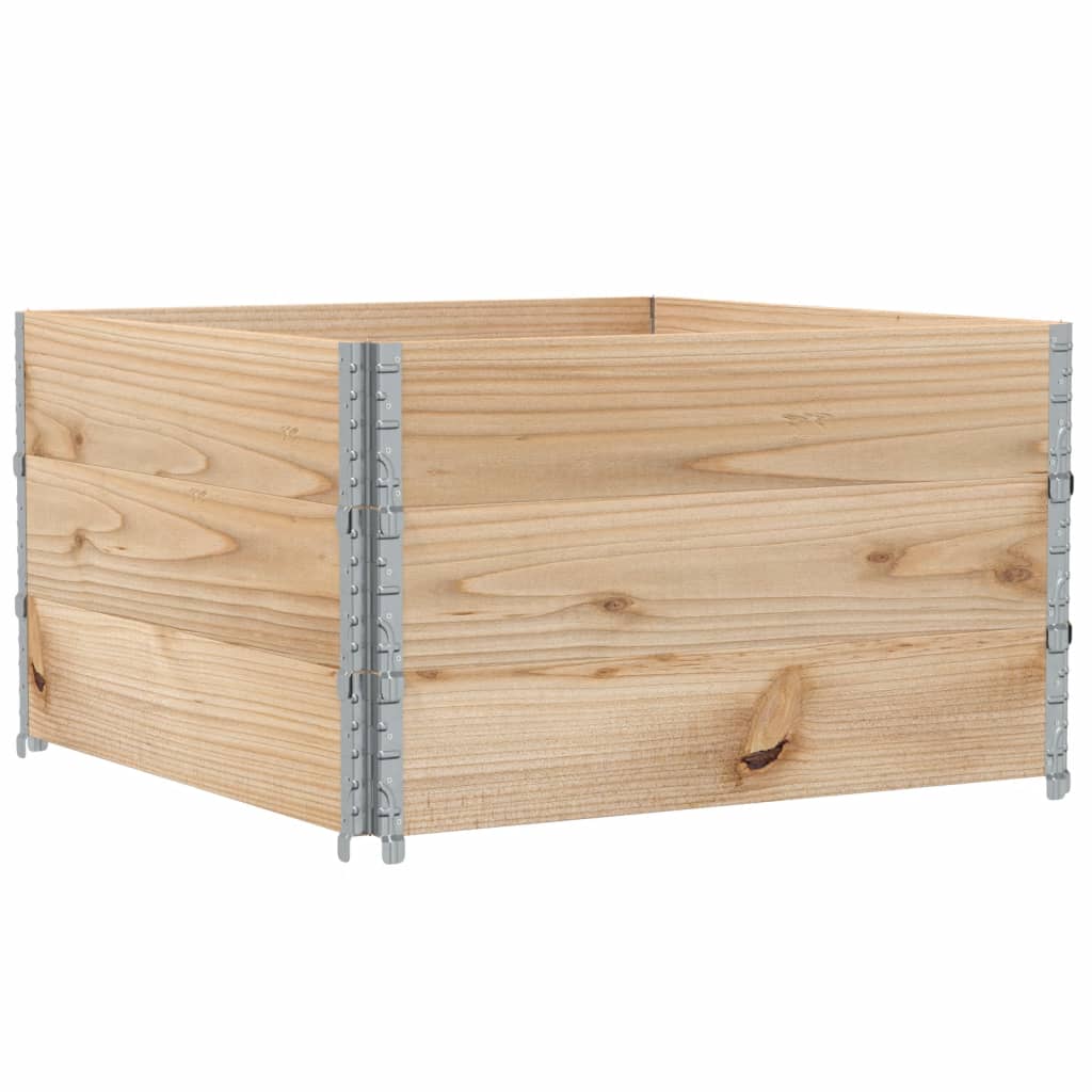 plantekasse 100x100 cm massivt fyrretræ