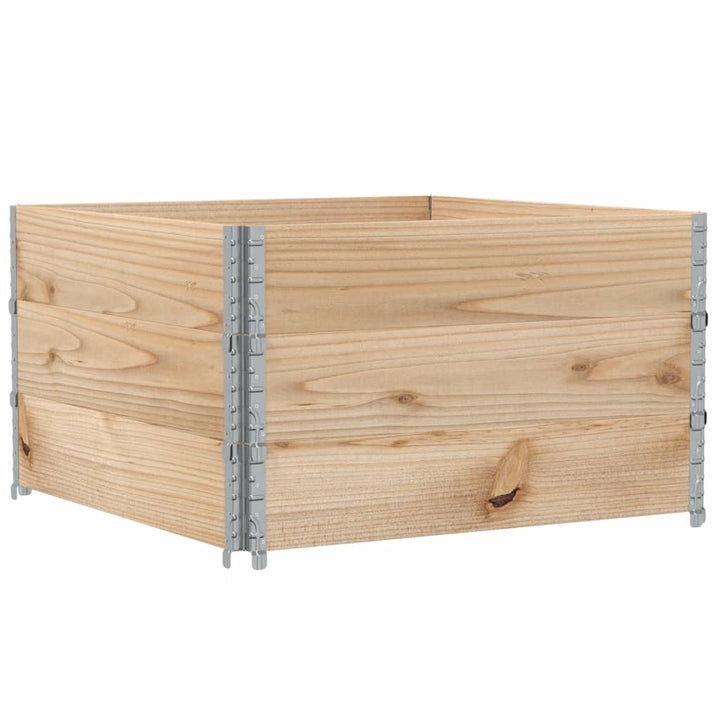plantekasse 100x100 cm massivt fyrretræ