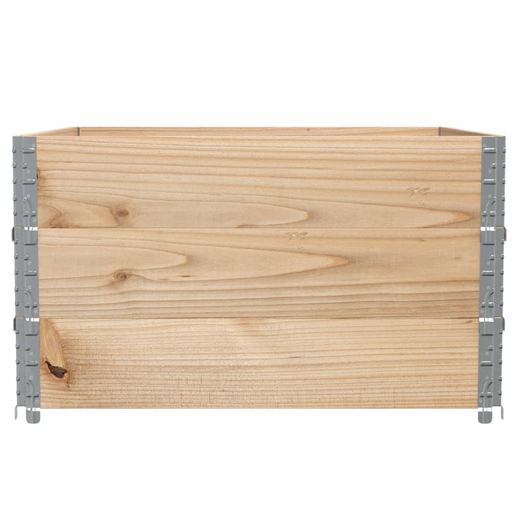 plantekasse 100x100 cm massivt fyrretræ