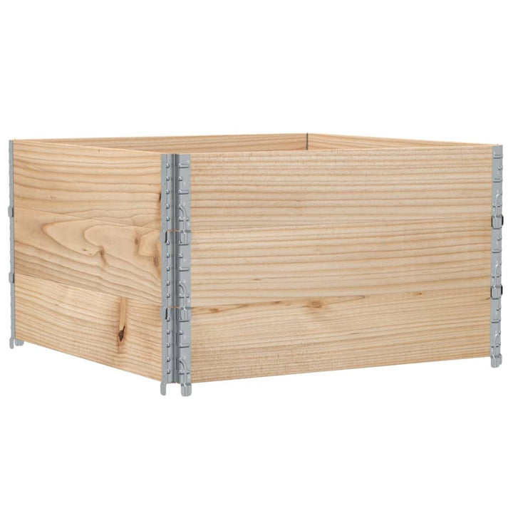 plantekasse 100x100 cm massivt fyrretræ