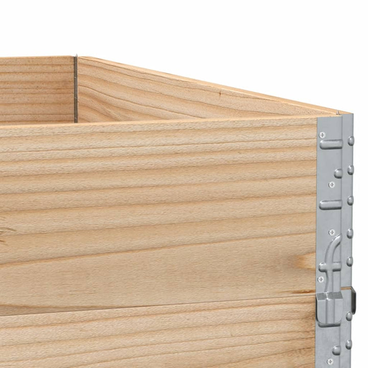 plantekasse 100x100 cm massivt fyrretræ