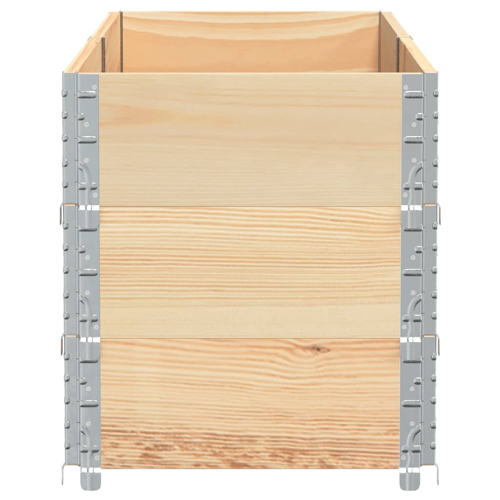 plantekasse 150x50 cm massivt fyrretræ