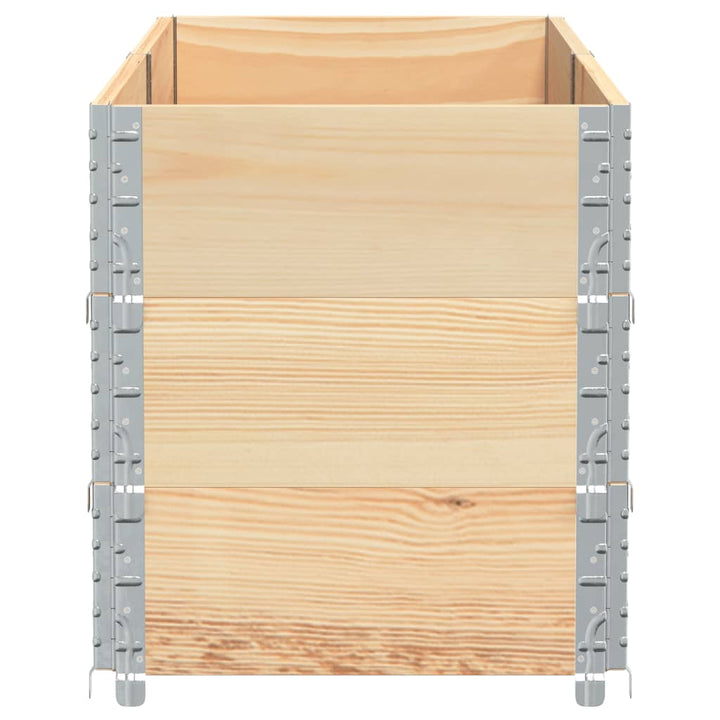 plantekasse 150x50 cm massivt fyrretræ