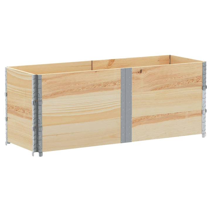 plantekasse 150x50 cm massivt fyrretræ