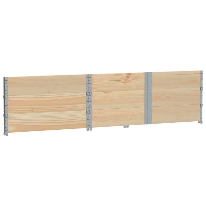 plantekasse 150x100 cm massivt fyrretræ