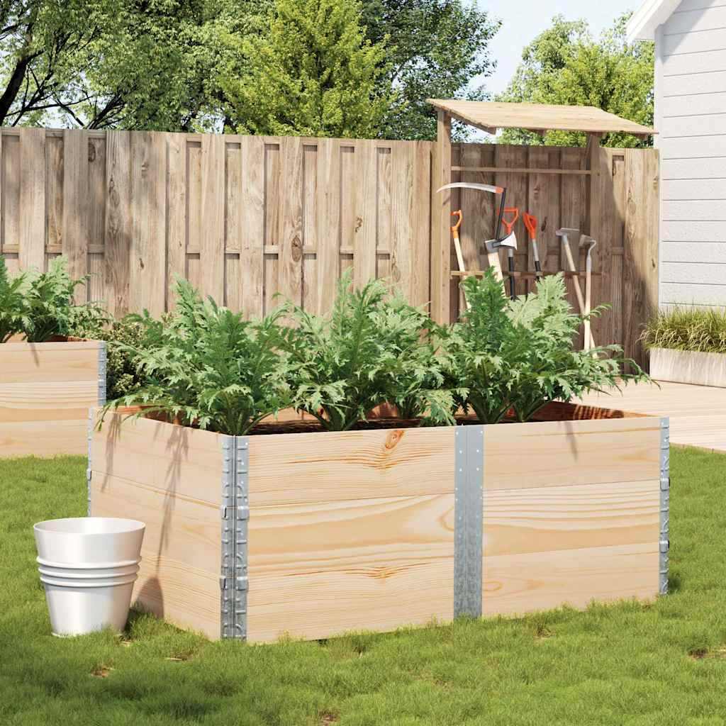 plantekasse 150x100 cm massivt fyrretræ