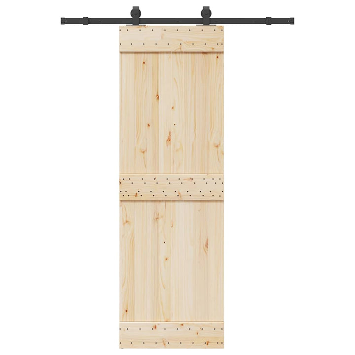 skinnesæt til skydedør 152,5 cm stål sort