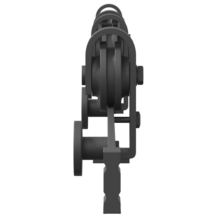 skinnesæt til skydedør 200 cm stål sort