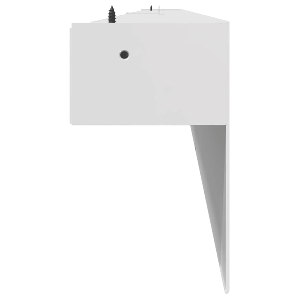 skinnesæt til skydedør 183 cm aluminiumslegering sølvfarvet