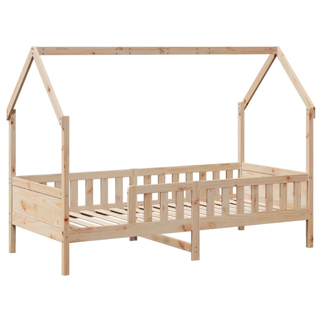 sengeramme til husseng 90x200 cm massivt fyrretræ