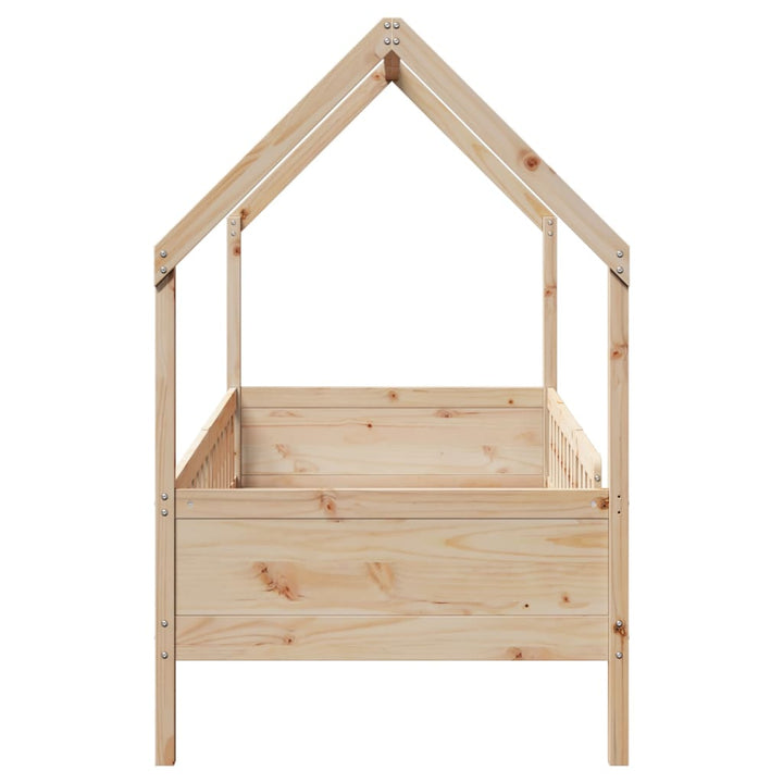 sengeramme til husseng 90x200 cm massivt fyrretræ