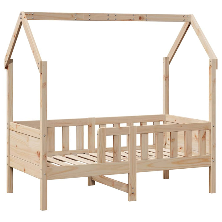 sengeramme til husseng 80x160 cm massivt fyrretræ