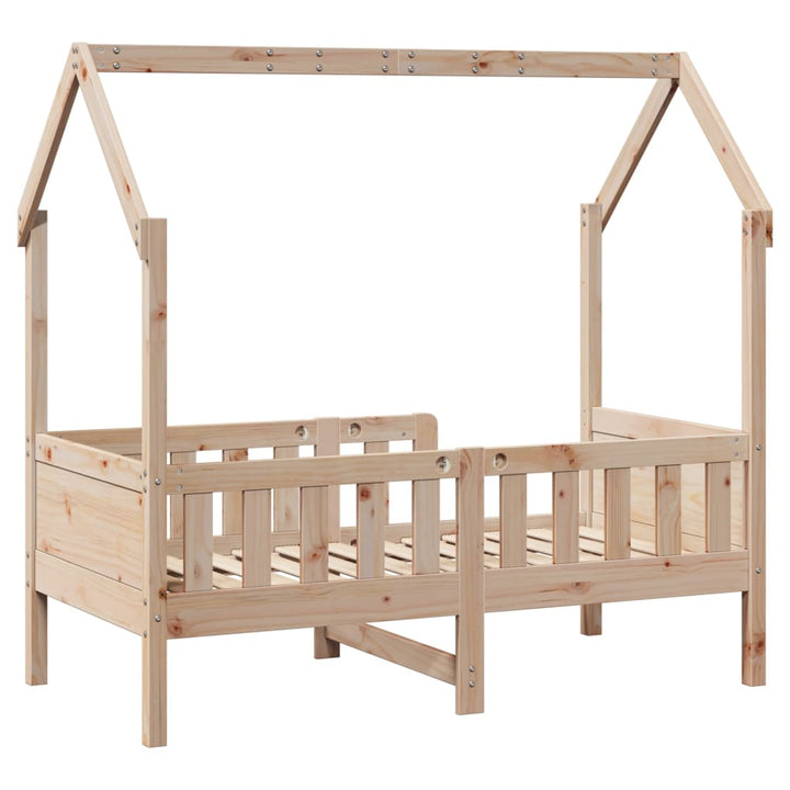 sengeramme til husseng 80x160 cm massivt fyrretræ