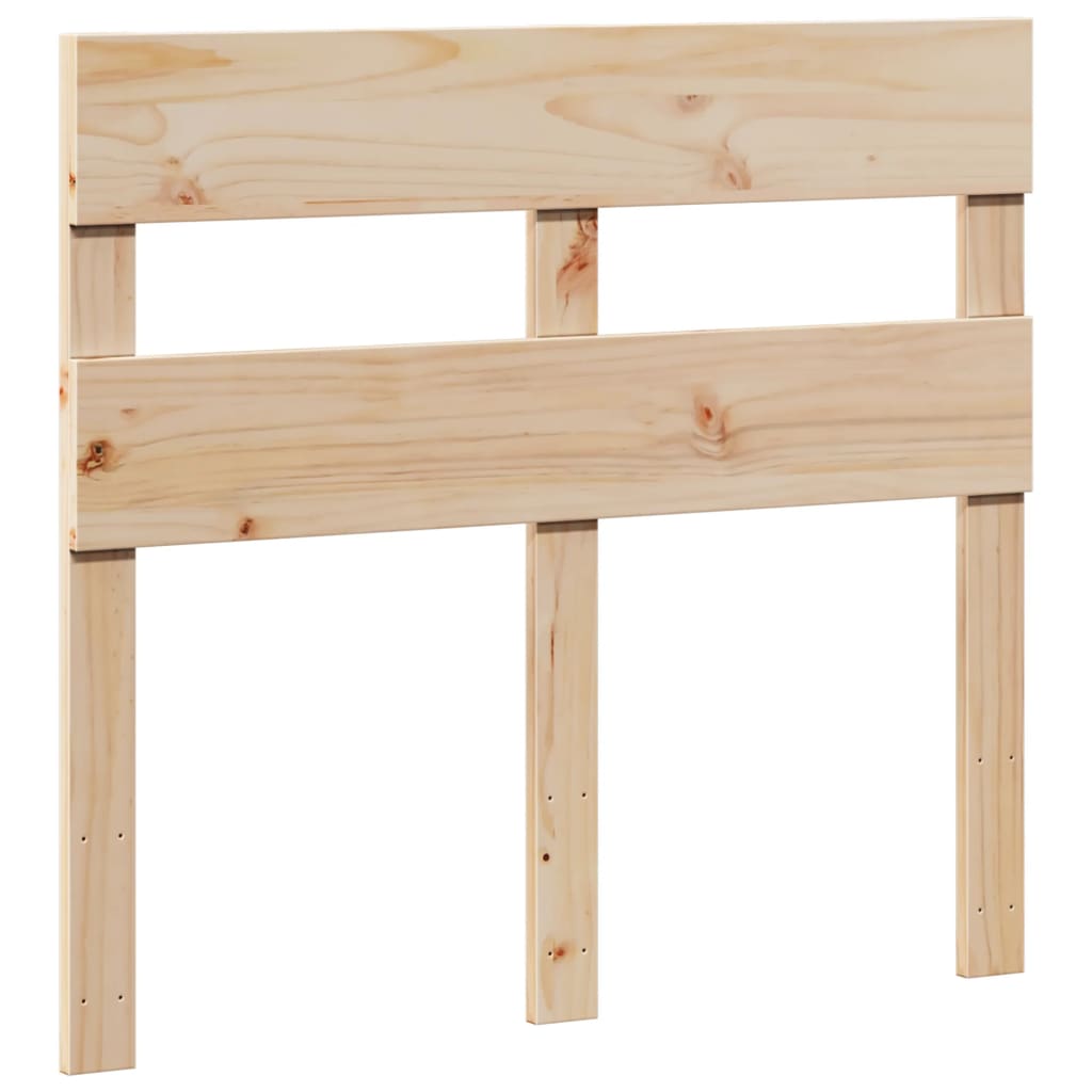 sengeramme uden madras 90x190 cm massivt fyrretræ