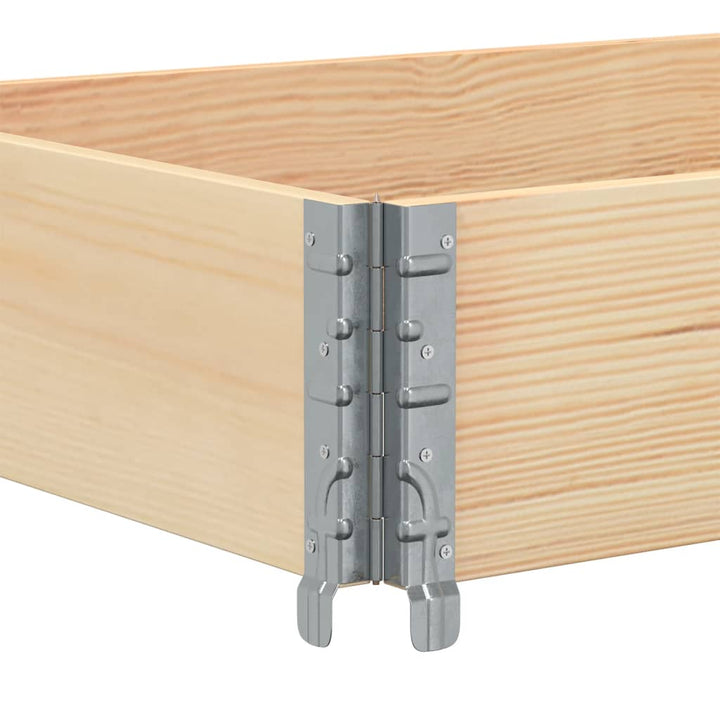 plantekasse 80x60 cm massivt fyrretræ